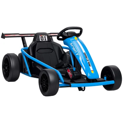 Gokart électrique 24V bleu
