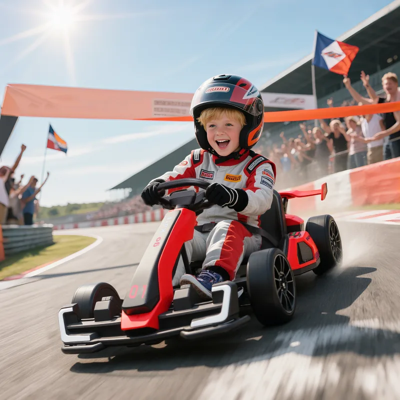 Kart électrique enfant 24V rouge, photo 2